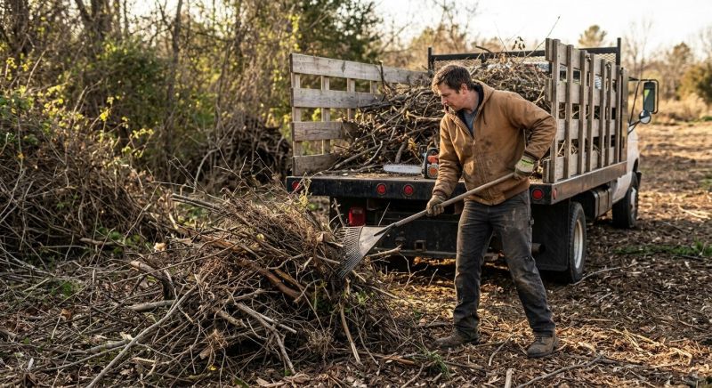 Brush Pile Clearing